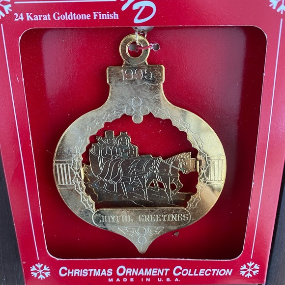 Gloria Duchin Inc 1995 Collectible Christmas Ornament - Picture 1 of 4